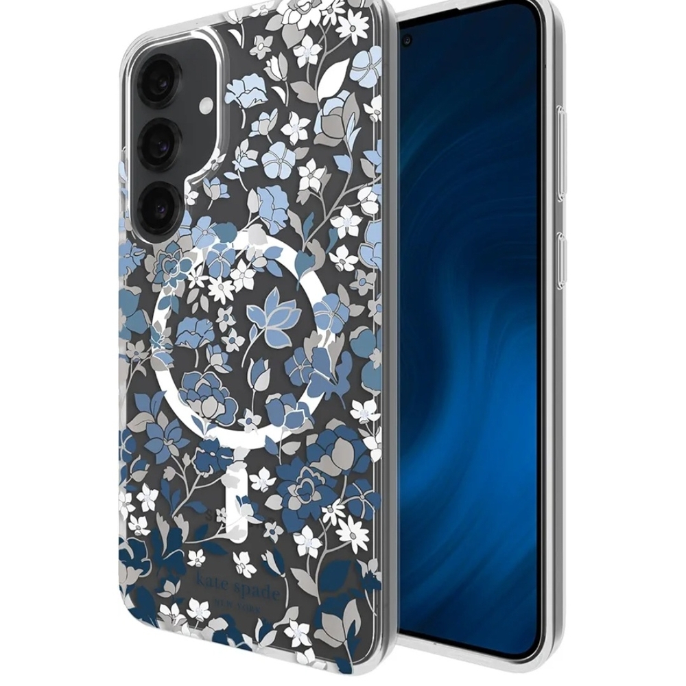 Kate Spade Blue Floral Phone Case